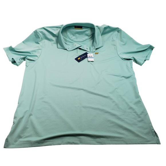 Jack Nicklaus Other - Jack Nicklaus Golf Polo Shirt XL Mint Green Moisture Wicking Sun‎ Protection